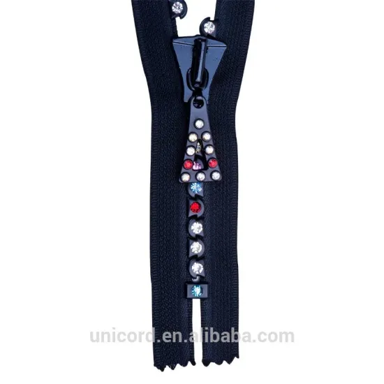 High Quality #8 Diamond Zipper C/E A/L