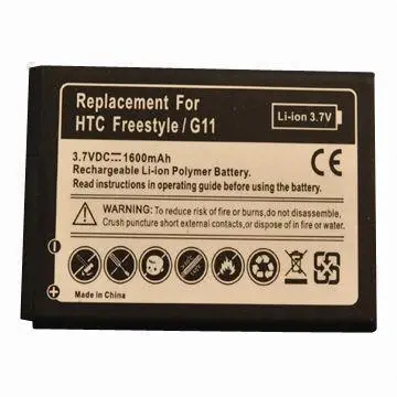 Mobile Phone Battery, Suitable for HTC Desire Z, with 1,700mAh High Capacity