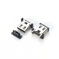 TYPE-C 24-pin Female Upright Connector Port