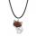 Red Goldstone Luck Fox Necklace for Women Men Healing Energy Crystal Amulet Animal Pendant Gemstone Jewelry Gifts