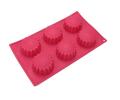 Professioneel Silicone Rood bakplateau voor microgolfvormen voor zeep Mooncake