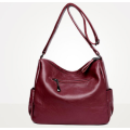 Multi layered single shoulder crossbody bag