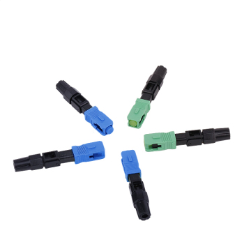 SC APC UPC Quick Connector for FTTH Fiber Optic SX Core