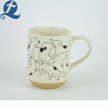 Wholesale price dogs printed ceramic mugs