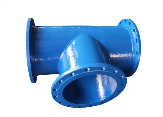 Cast Iron Flanged Pipe Fitting Tee