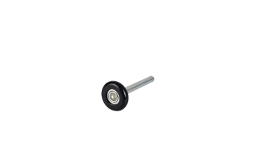 Garage door black nylon roller