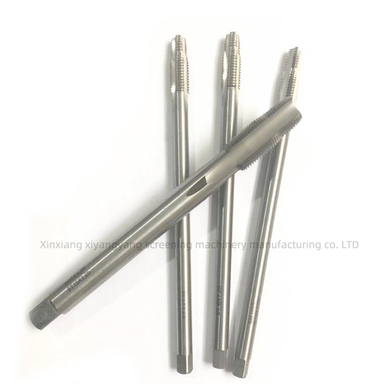 High Speed M/ST 15*1.25 HSS 6542 Tap and Die Metric Steel Thread Tapping Tool with Straight Flute Tin Coated"