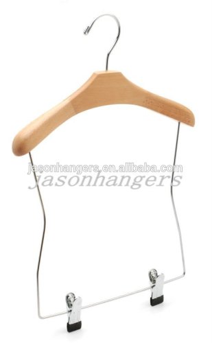 DL0784C wooden baby clothes hanger