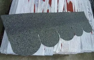 Fiberglass Colorful Fish Scale Asphalt Shingles , architect