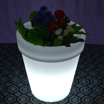 LED White Waterproof IP65 RGB Flower Pot for Plants