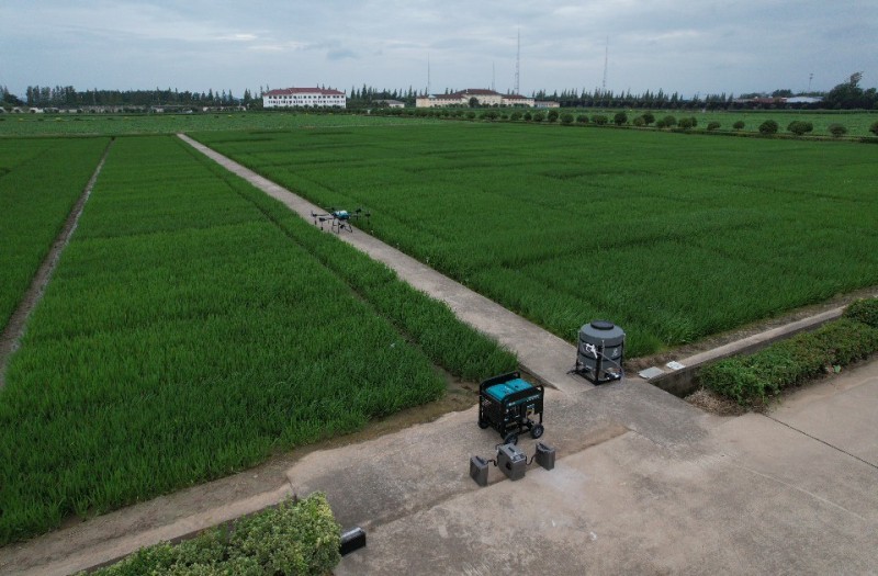 40L UAV Drone Crop Sprayer 6-Axis Agriculture Drones
