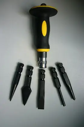 Interchangeable Chisel &amp; Punch Set