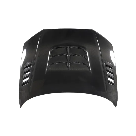 Carbon Fiber V-Style Engine Cover Hood for Audi A3 2013-2018