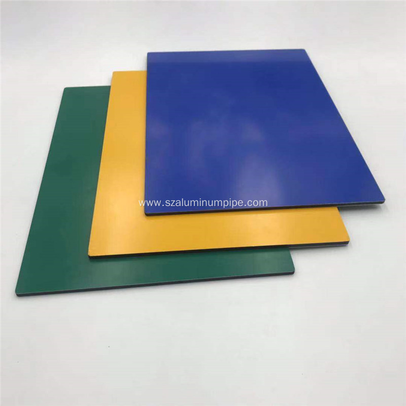 Blue PVDF Fireproof Aluminum composite panel for decorate