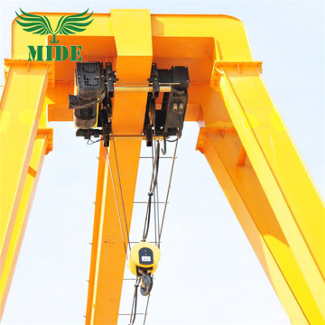 Uri ng Kahon 20 tonelada ng electric hoist gantry crane