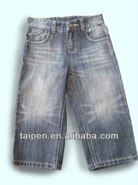 Wholesale Breathable Boys Jeans Pants Spandex And Cotton Kids Denim Pants For 7-10 Year