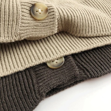 Suéter infantil Boys Knitwear Single Breasted