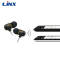 Geflochtene Linie Heavy Bass Universal Galvaning Kopfhörer für MP3-Sport-Headset