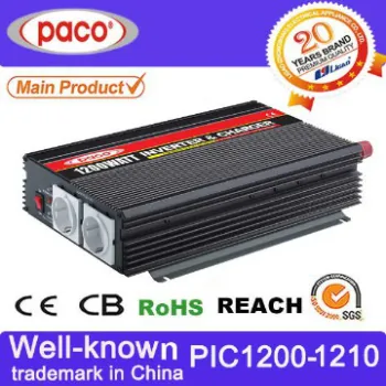 DC TO AC Power Inverter with Charger 1200W with CE,RoHS Certificates