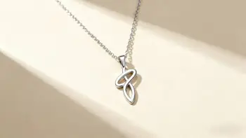 Elegant Sterling Silver Necklace