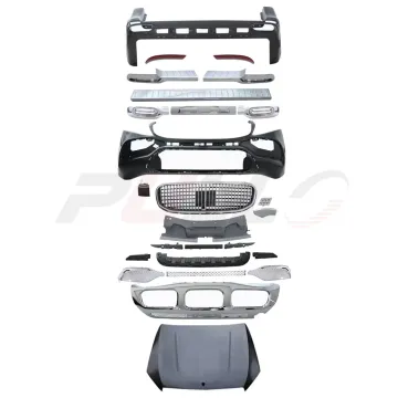 Complete Body Kit for Mercedes-Benz W447 2016-2021 to GLS Maybach - Bumper, Grille, Hood