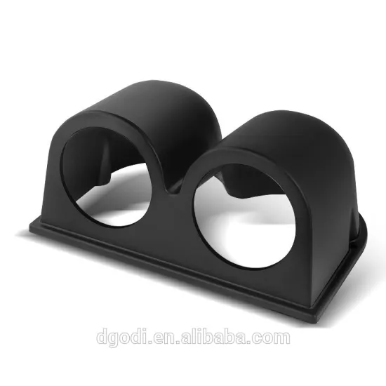Racing Gauge Holder, Heavy Duty Dual Meter Dash Mount Pod