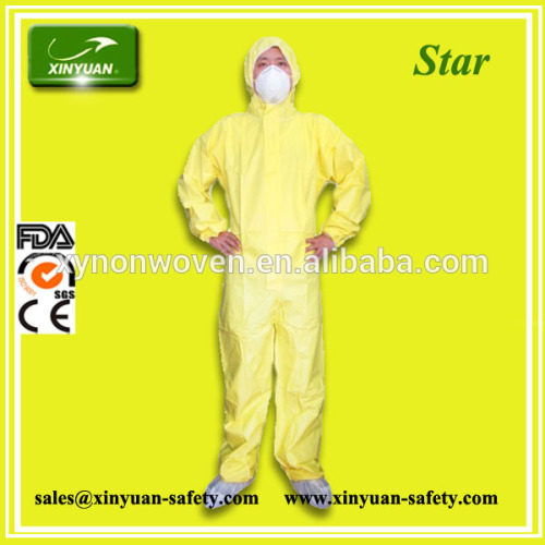 Disposable CE Certified Type56 Microporous Coverall