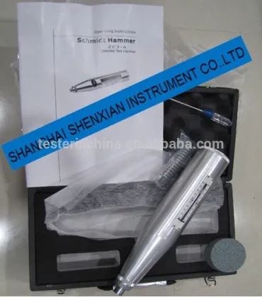 capacity Schmidt hammer