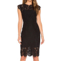 Women's Sleeveless Lace Cocktail Dress