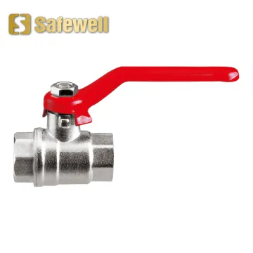 Full-Flow Lockable Ball Valve with lever handle