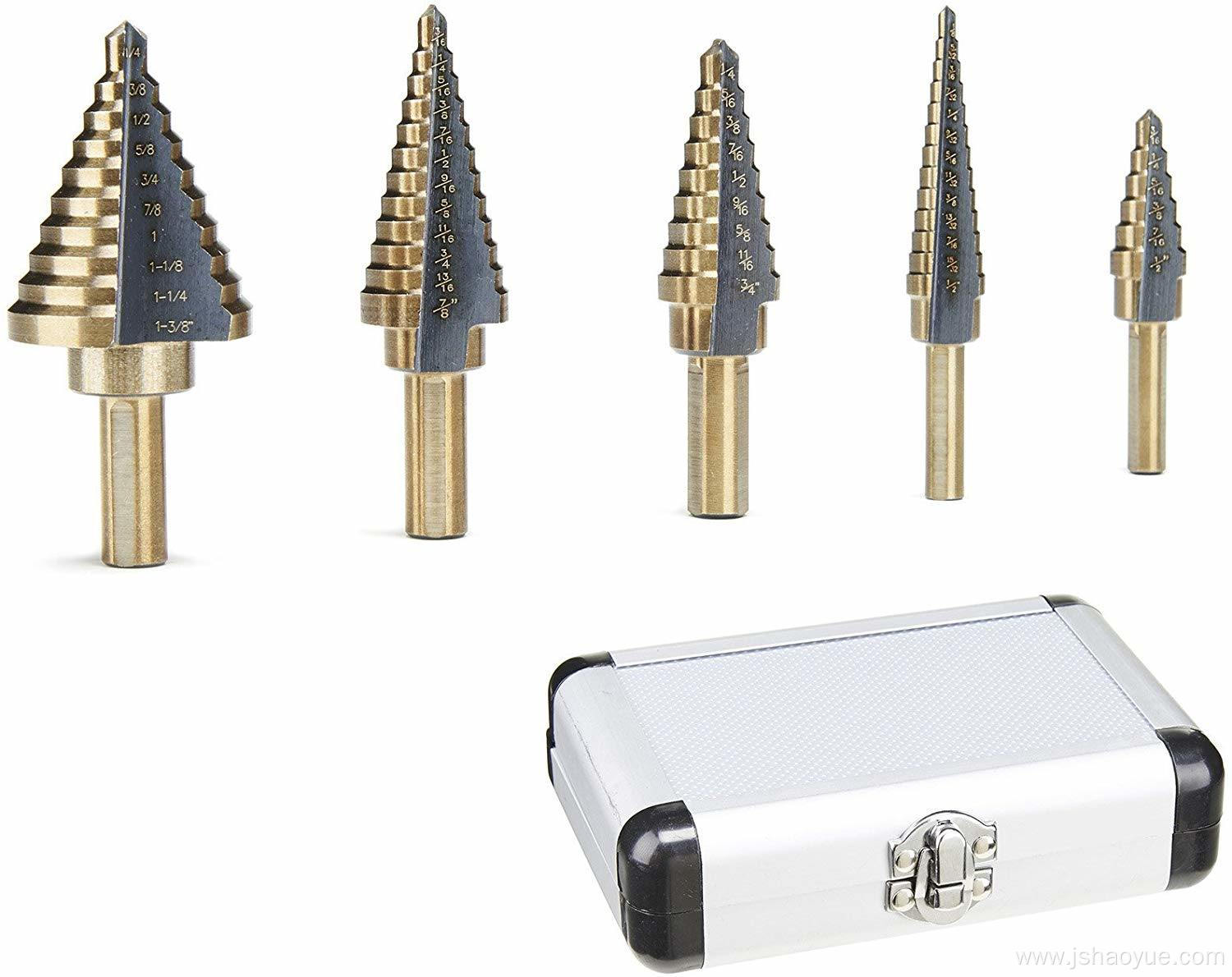 Aluminum Case Step Drill Bit