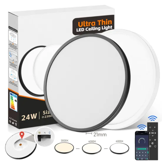 Ultra Thin 3CCT Changeable LED Ceiling Light