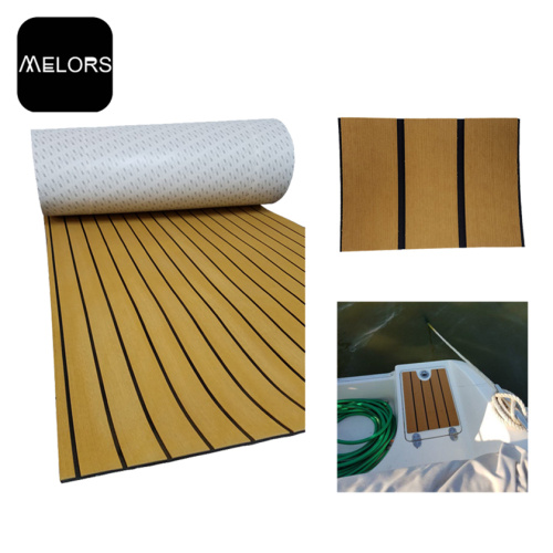 Light brown over Black EVA Marine Boat Flooring