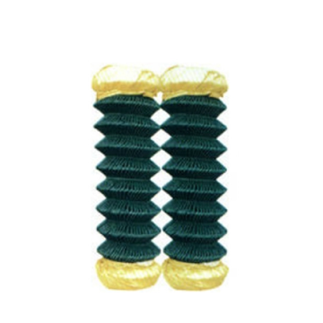 PVC Coated Chain Link Fence Panels and Galvanized Diamond Wire Mesh Fences for Gardens, Sports, and Tennis
