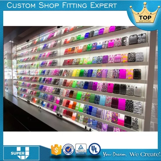 Contemporary Design Modern Stylish Mobile Accessories Kiosk