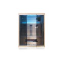 Hemlock canadense 3 pessoas de sauna infravermelha distante sala