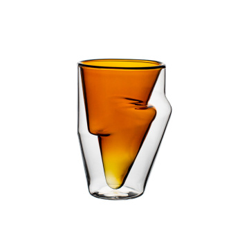 Jiateng creative design lightning double-layer cup