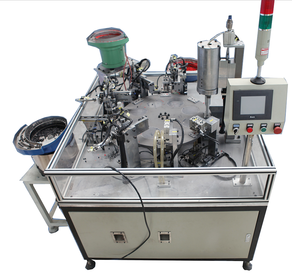 Automatic welding assembly machine