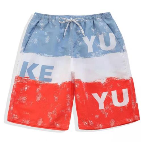 Short de plage pour homme avec cordon de serrage