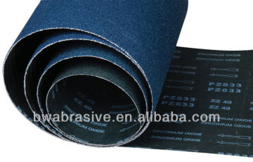 Zirconium Oxide Waterproof Abrasive Cloth for belt (PZ633)