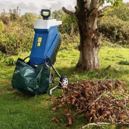 Corded Electric Garden Wood Chipper Shredder - 2500W