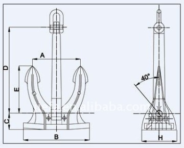 Marine Beck's anchor
