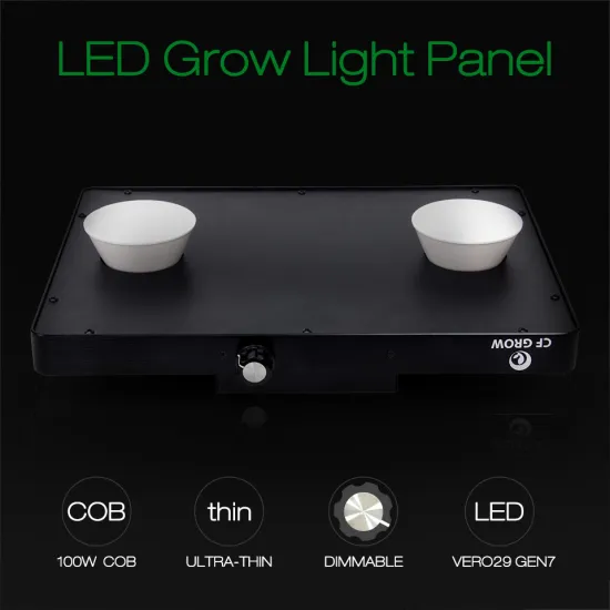 Dimmable full spectrum cob led grow light