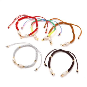 DIY Bracelet Making: Pandahall Pearl Beads and Braided Nylon Cord Techniques