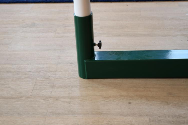 Aluminum alloy spring movable volleyball post