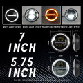 Offroad 7 Inch Led Motorcycle Headlight For Jeep