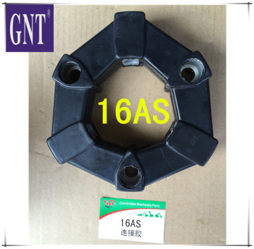 excavator parts PC30 PC40 PC50 EX55 engine 16AS rubber coupling assy
