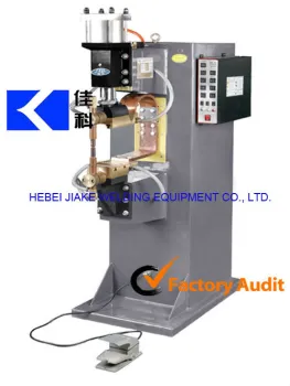 Engineers available to service machinery overseas spot welding machine