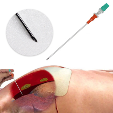 Outdoor Emergency First Aid Pneumothorax Catheter Needle Decompression Kit