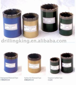 Impregnated diamond casing bit